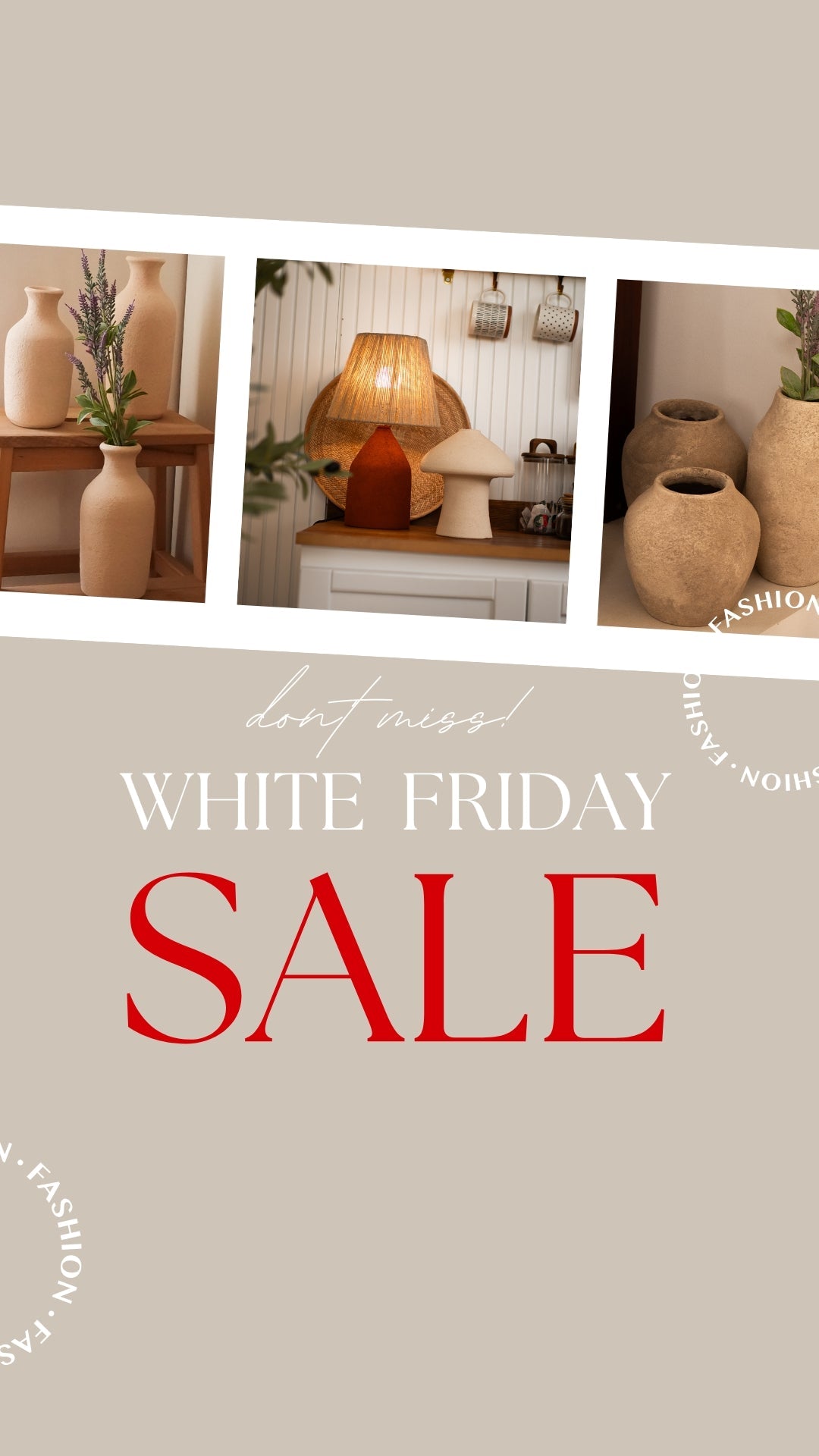 White Friday Sale