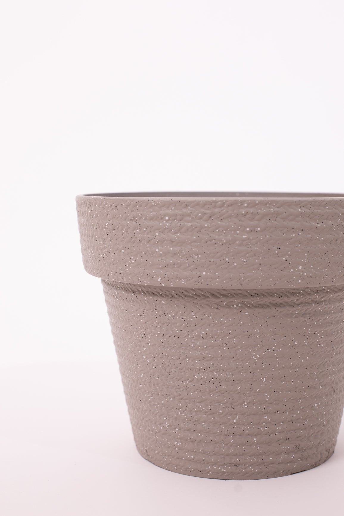 Cone Pot in Beige