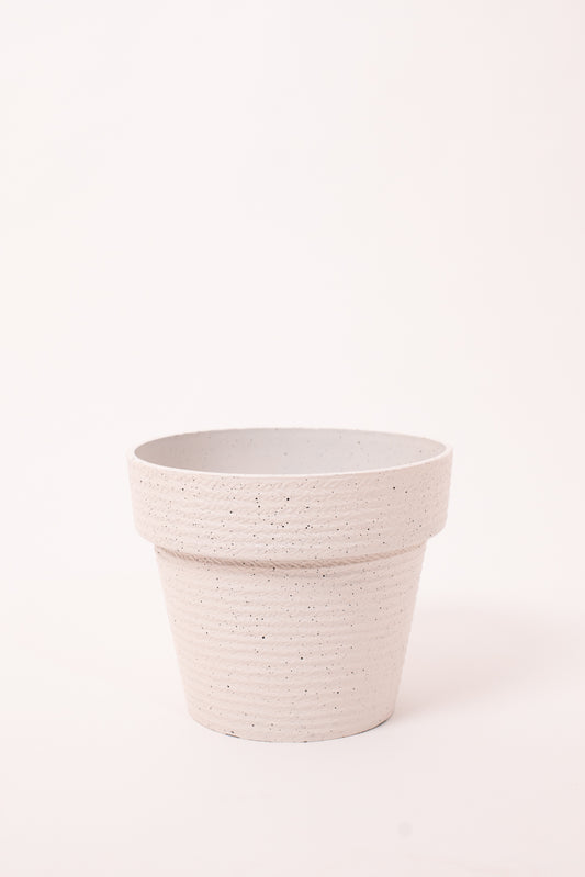 Cone Pot in White