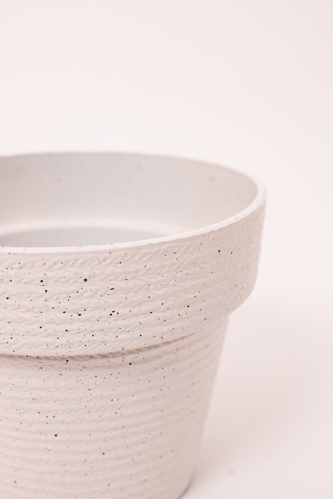 Cone Pot in White