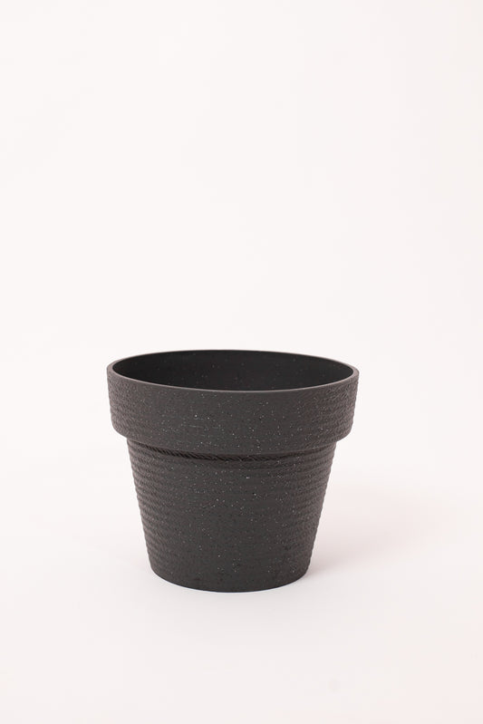 Cone Pot in Black