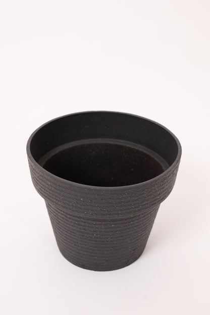 Cone Pot in Black