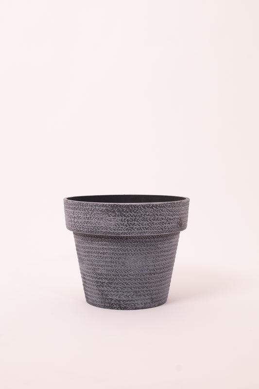 Cone Pot in Gray