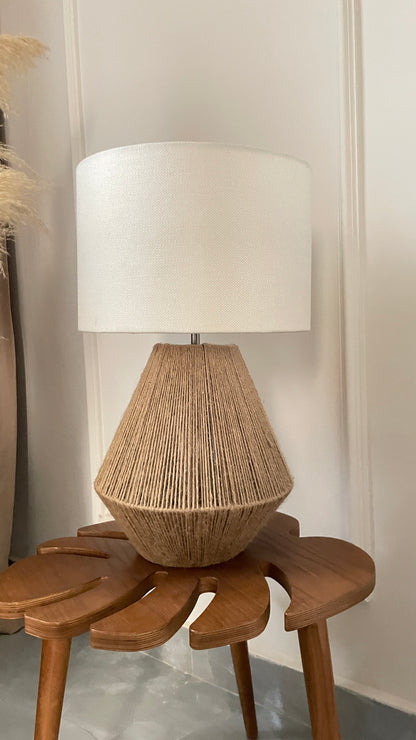 Jute Side Lamp