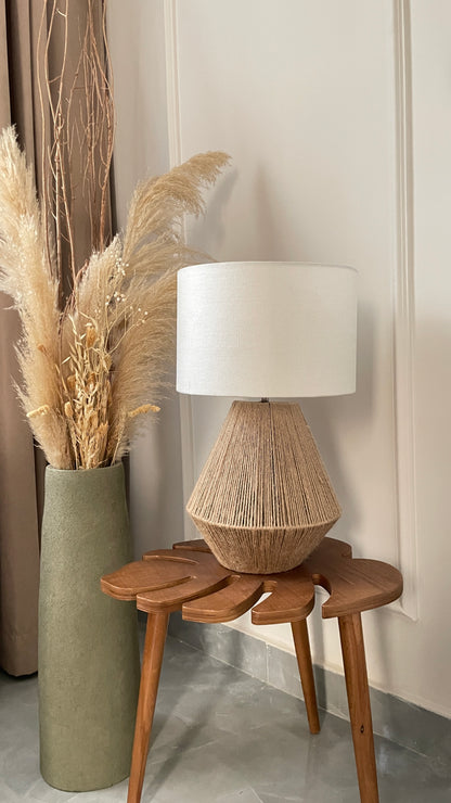 Jute Side Lamp