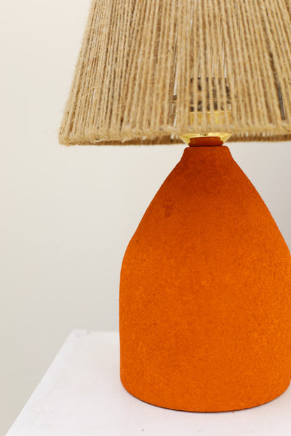 Terracotta Side Lamp