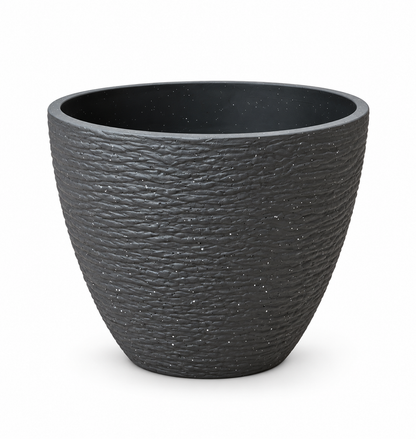 Cone Pot in Black