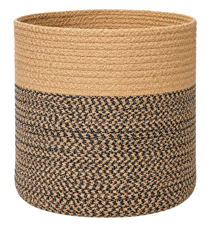 Woven Black Pot