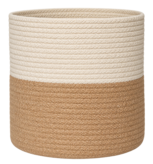 Woven Creme Pot