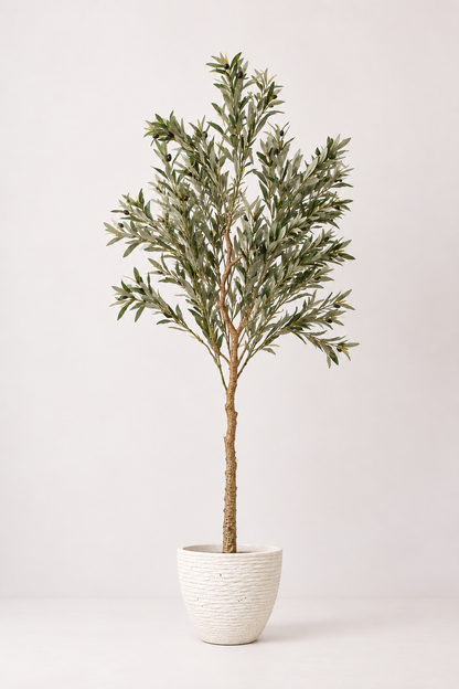 Cone Pot in White